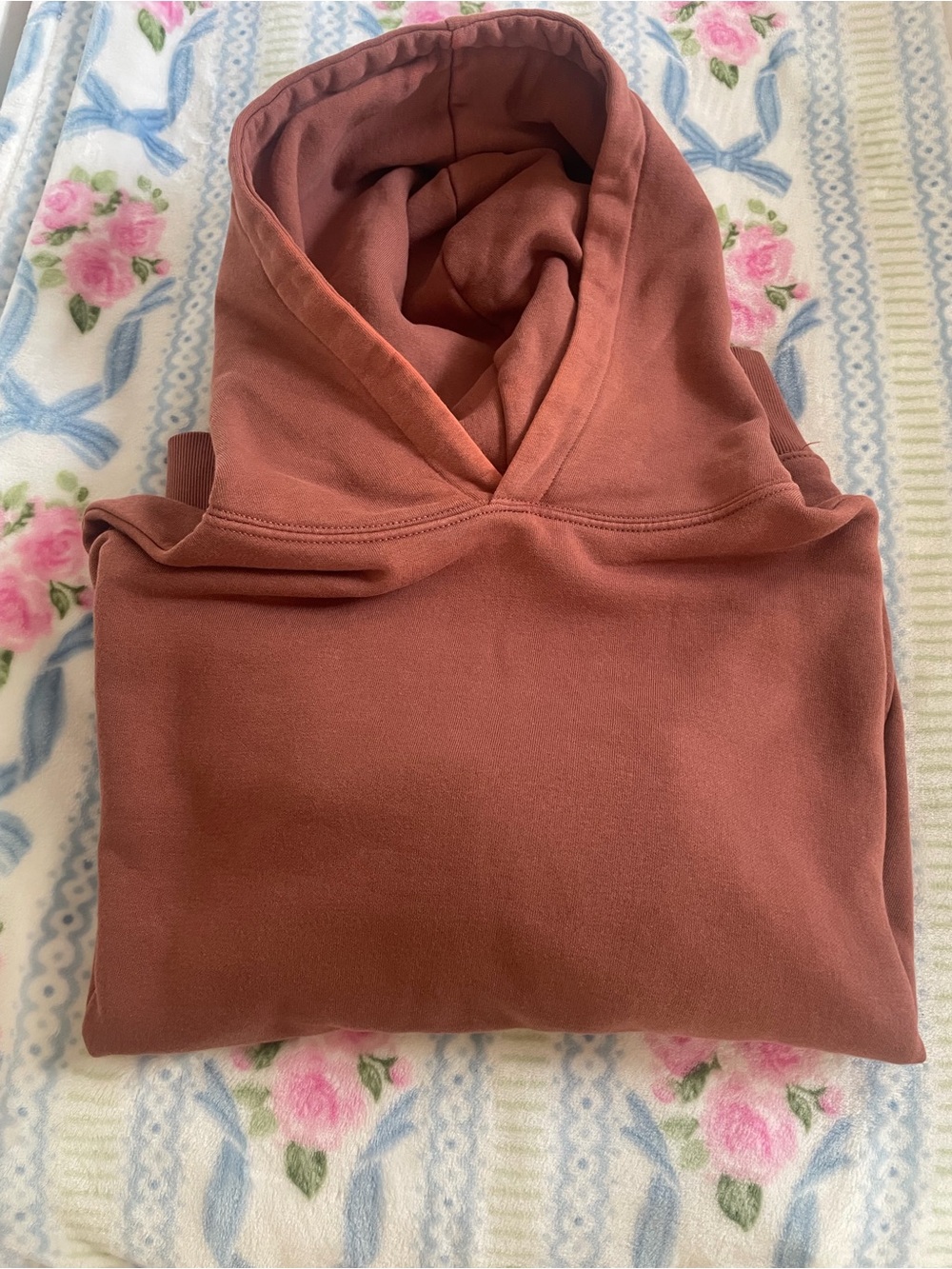 Old Navy Hooded Pullover Sweater - Rust Brown